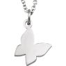 Picture of 14K Gold Butterfly 18" Necklace