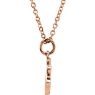 Picture of 14K Gold Petite Crown 18" Necklace