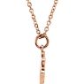 Picture of 14K Gold Petite Crown 18" Necklace