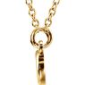 Picture of 14K Gold Petite Infinity 18" Necklace