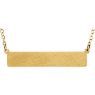 Picture of Be Posh Engravable Bar Necklace