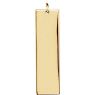 Picture of Be Posh 14K Gold Engravable LargeTag Pendant
