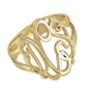 Picture of 3-Letter Script Monogram Ring