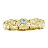 Picture of Gold 1 to 7 Round Stone Mother's Ring