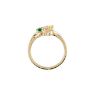 Picture of Gold 1 to 7 Round Stones Mother's Ring