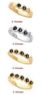 Picture of Gold 1 to 5 Round Stone Mother's Ring