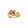 Picture of Gold 1 to 7 Round Stones Mother's Ring