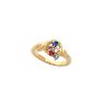 Picture of Gold 1 to 5 Stones Mother's Ring