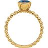 Picture of Gold Stackable Ring 1 Round Stone