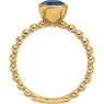 Picture of Gold Stackable Ring 1 Round Stone