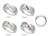 Picture of Silver 1 to 4 Round Stones Mother's Ring