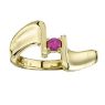 Picture of Silver 1 to 5 Round Stones Mother's Ring