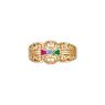 Picture of Silver 1 to 7 Round Stone Mother's Ring
