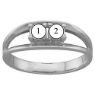 Picture of B. 2 to 6 Round GENUINE Stones Mother's Ring