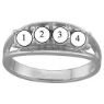 Picture of B. 2 to 6 Round GENUINE Stones Mother's Ring