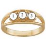 Picture of B. 2 to 6 Round SIMULATED Stones Mother's Ring