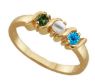 Picture of F. 2 to 6 Round GENUINE Stones Mother's Ring