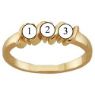 Picture of F. 2 to 6 Round SIMULATED Stones Mother's Ring