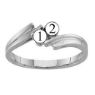 Picture of G. 2 to 7 Round SIMULATED Stones Mother's Ring