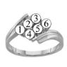 Picture of G. 2 to 7 Round SIMULATED Stones Mother's Ring