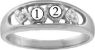 Picture of H. 2 to 6 Round GENUINE Stones Mother's Ring