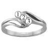 Picture of J. 2 to 7 Round SIMULATED Stones Mother's Ring