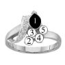 Picture of L. 2 to 7 Round GENUINE Stones Mother's Ring