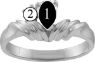 Picture of M. 2 to 8 Round SIMULATED Stones Mother's Ring