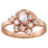 Picture of N. 3 to 9 Round GENUINE Stones Mother's Ring