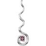 Picture of Silver 1 to 5 Round Stones Mother's Pendant