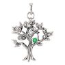 Picture of Silver 1 to 9 Stones Mother's Tree Pendant