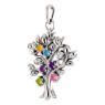 Picture of Silver 1 to 9 Stones Mother's Tree Pendant