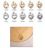 Picture of 14K Gold 1 to 5 Stones Large Mother Child Heart Pendant