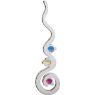 Picture of Gold 1 to 5 Round Stones Mother's Pendant