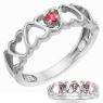 Picture of E. 1 to 5 Stones Mother's Ring