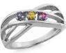 Picture of U. 1 to 8 Stones Mother's Ring