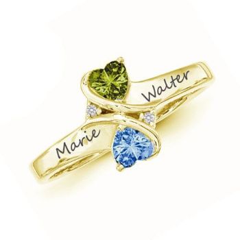 Picture of Couples Heart Ring