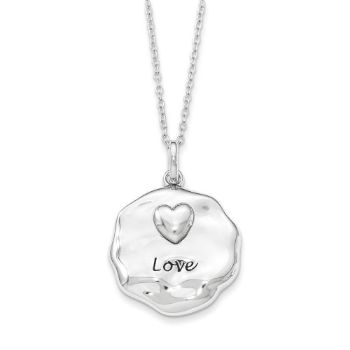 Picture of For You My Love Silver Necklace