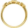 Picture of Gold 3 to 5 Square Stones Mother's Ring