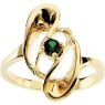 Picture of Gold 1 to 7 Round Stones Mother's Ring