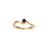 Picture of Gold 1 to 8 Round Stones Mother's Ring