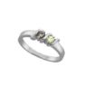 Picture of Gold 1 to 5 Round Stone Mother's Ring