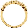 Picture of 14K Gold 1 to 5 Round Stones Mother's Ring