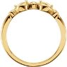 Picture of 14K Gold 1 to 5 Round Stones Mother's Ring