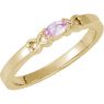 Picture of Gold 1 to 3 Marquise Stones Mother's Ring