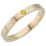 Picture of Gold 1 Stone Stackable Birthstone Ring