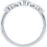 Picture of Silver 3 Stones Stackable Mother's Ring