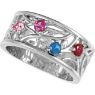  mother birthstone ring