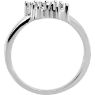 white mother family name engraved ring 4 stones