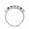Picture of 14K Gold 1 to 8 Round Stones Mother's Ring